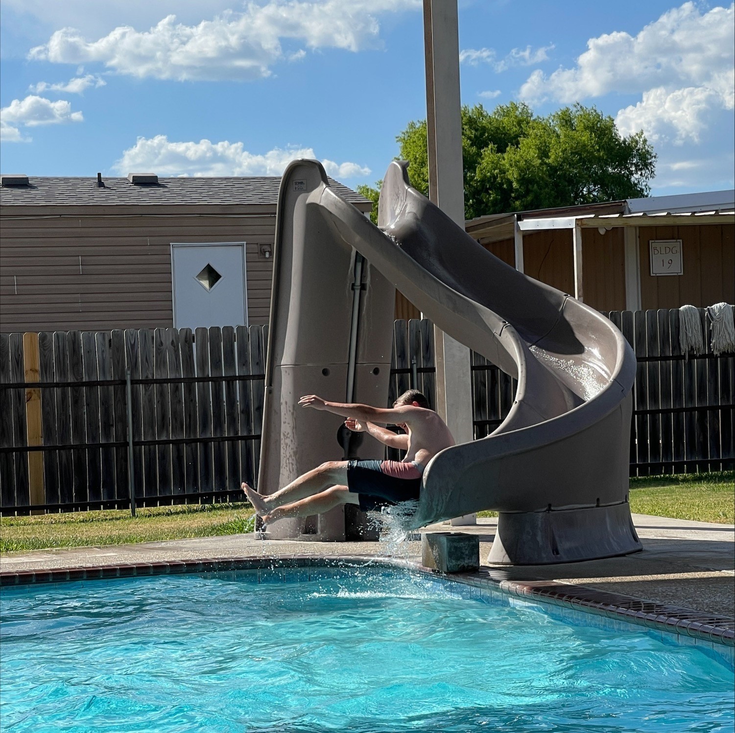 Pool slide